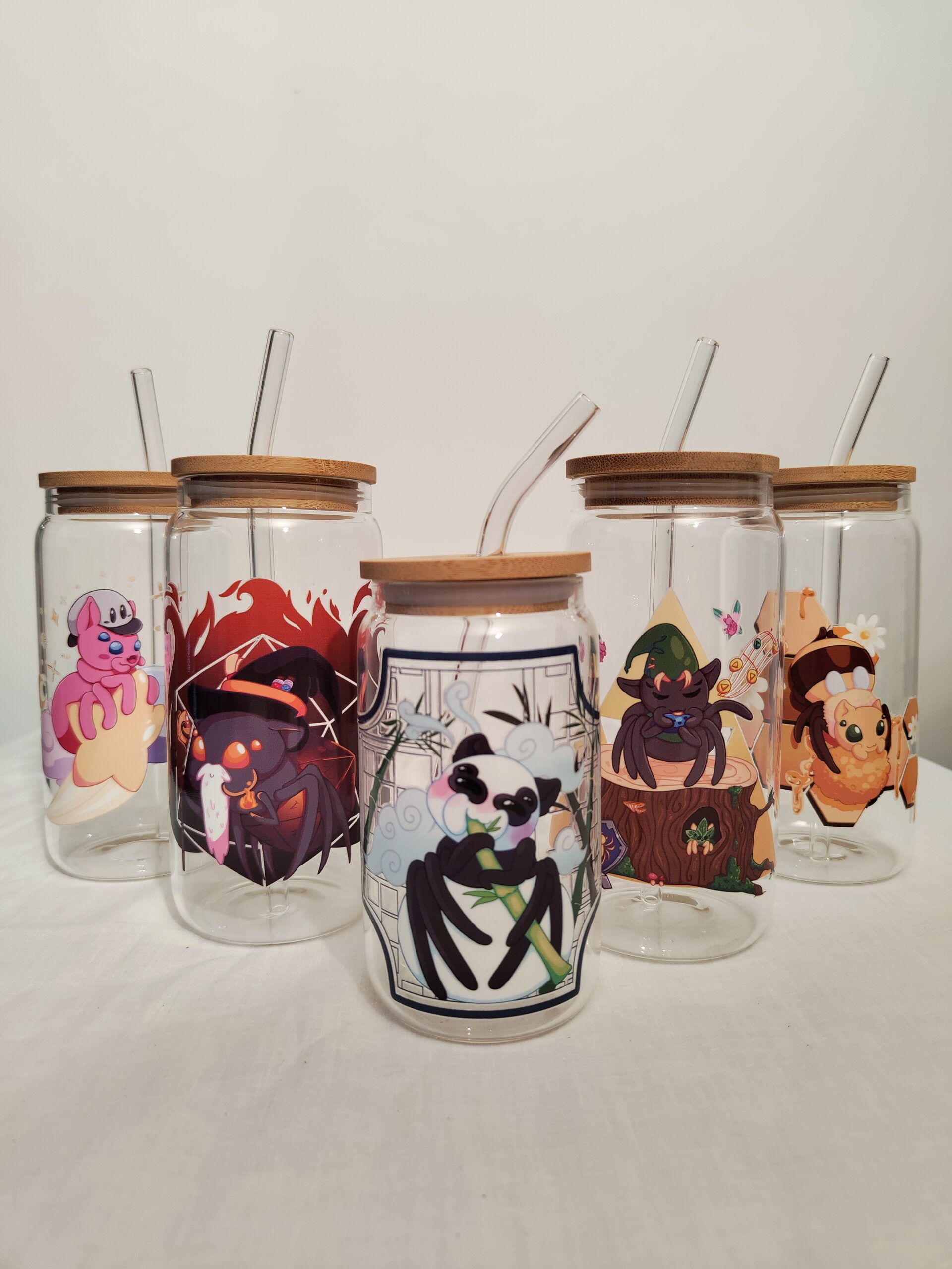 Tasse personnalisé : Ensemble de 1 pièce tasse à eau 400ml / 550 ml .