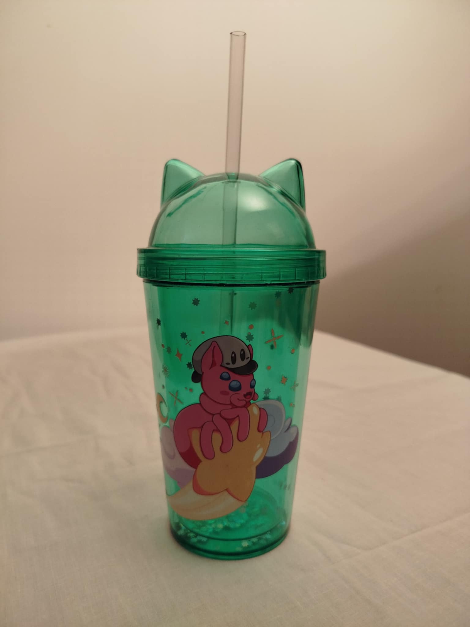 Ensemble tasse oreille de chat pailletées personnalisée – Image 6